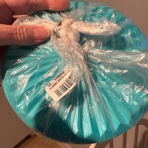 Turquoise Tupperware replacement seal for the one gallon pitcher